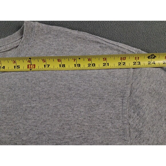 Carhartt Men’s Loose Fit Long Sleeve Pocket Tee Shirt Heather Gray Size 2XL - Picture 8 of 11
